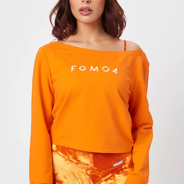 Džemperis FGM04 „Frida” - oranžinis