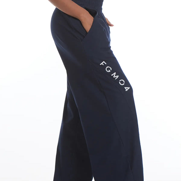 Laisvalaikio kelnės FGM04 „Ikonic Baggy Jeans Blu” - tamsiai mėlynos