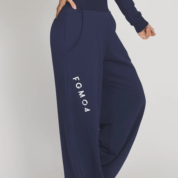 Laisvalaikio kelnės FGM04 „Ikonic Baggy” - tamsiai mėlynos