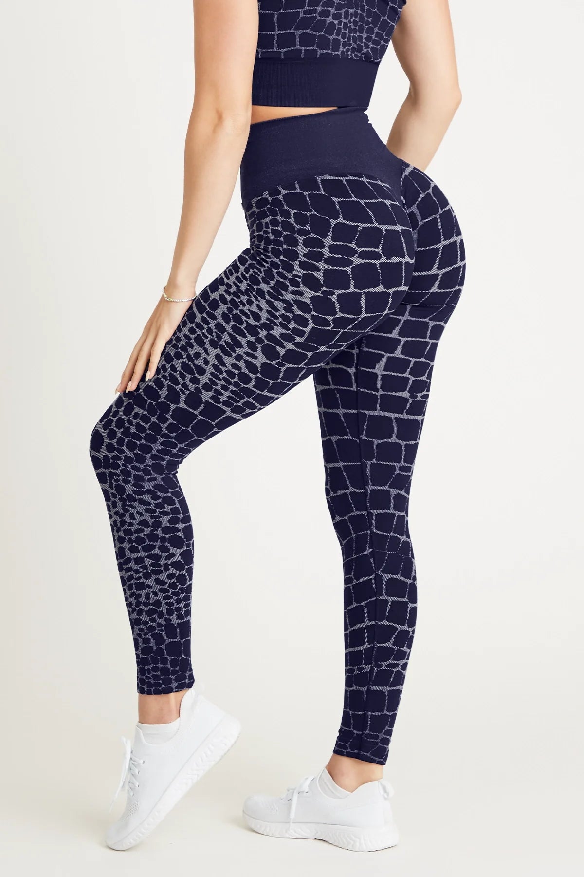 Tamprės FGM04 „Crocodile All-Up” - tamsiai mėlynos – slimwear
