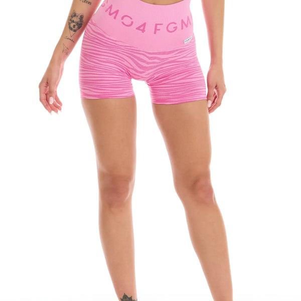 Šortai FGM04 „Jungle Tiger 2.0 Rosa” - rožiniai