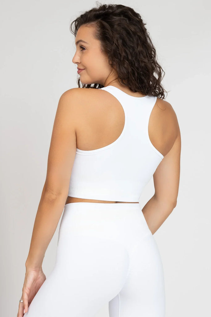 Balta sportinė liemenėlė