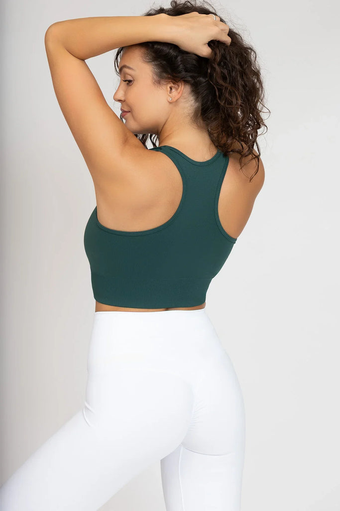 Sportinė liemenėlė žalia