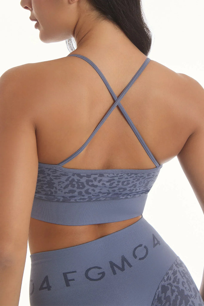 Liemenele sportui leopardine pilka