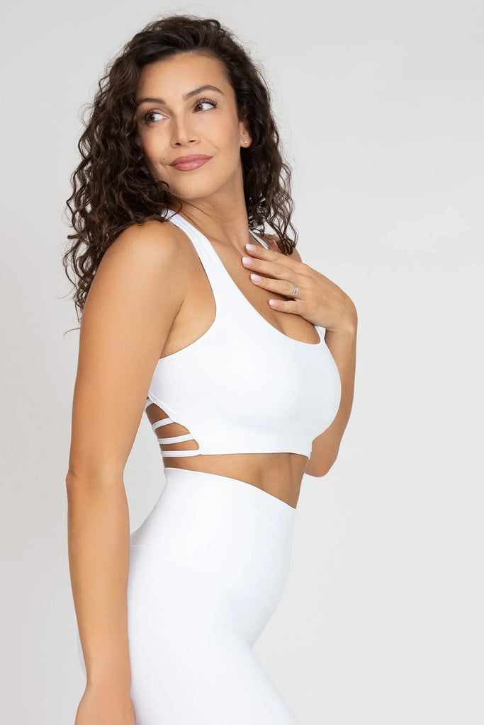 Liemenėlė sportui balta