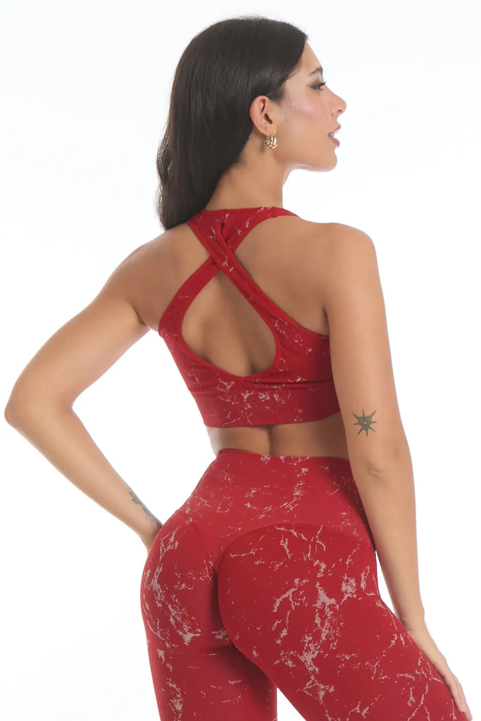 Sportinė liemenėlė raudona