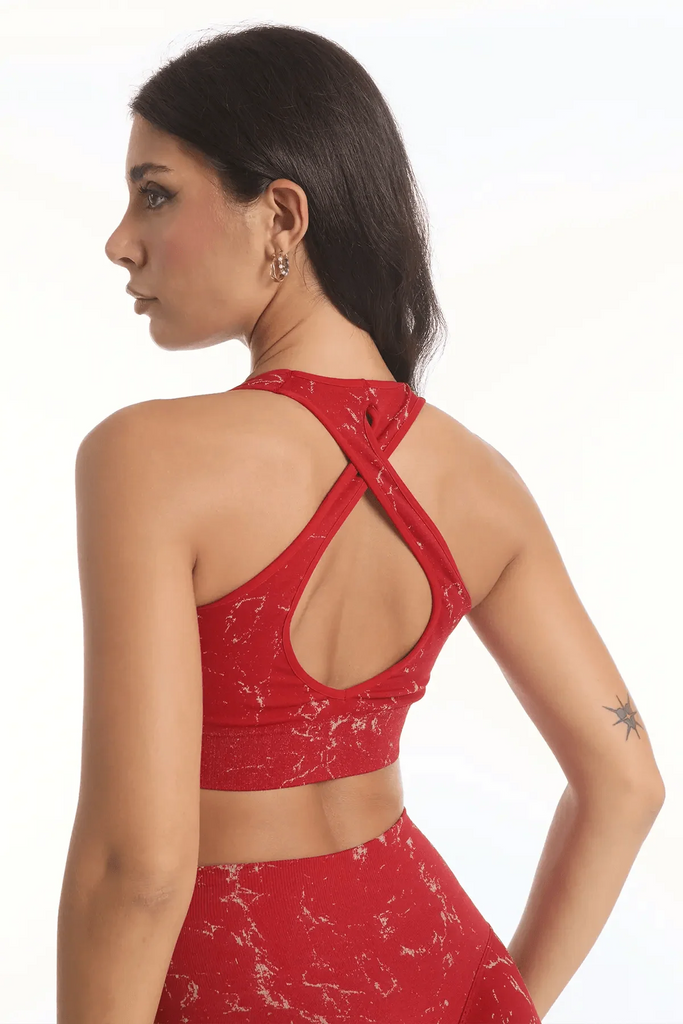 Liemenėlė sportui raudona