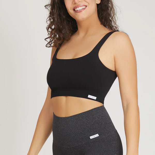 Sportinė liemenėlė FGM04 „Melisa Gym Fashion” - juoda