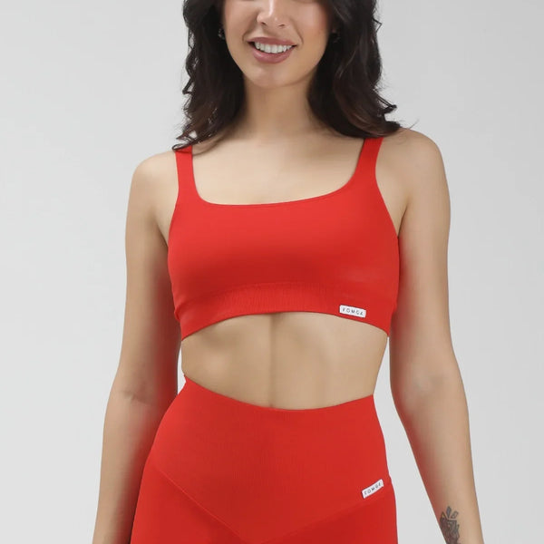 Sportinė liemenėlė FGM04 „Melisa Gym Fashion” - raudona