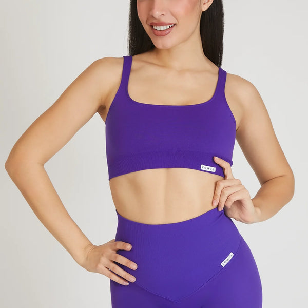 Sportinė liemenėlė FGM04 „Melisa Gym Fashion Viola” - tamsiai violetinė