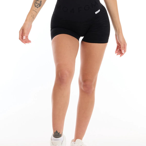 Šortai FGM04 „Jungle Tiger 2.0 Nero” - juodi