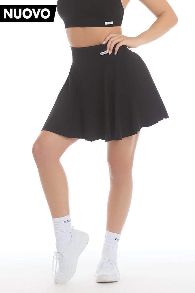 Teniso sijonas juodas