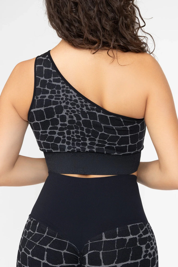 Vieno peties liemenėlė sportui juoda